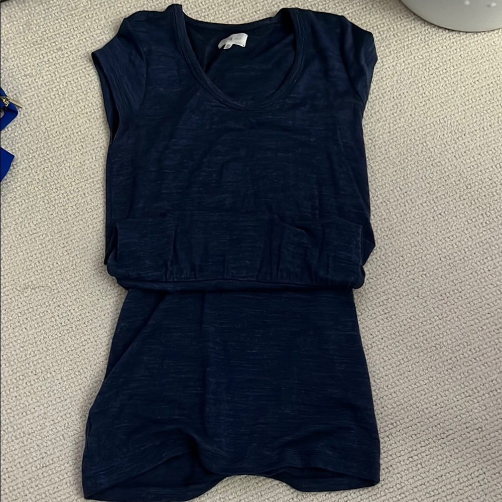 Lou & Grey Navy Mini Dress